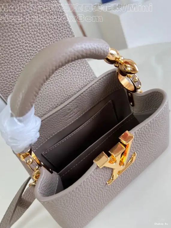 LOUIS VUITTON CAPUCINES MINI-21*14*8CM 0610